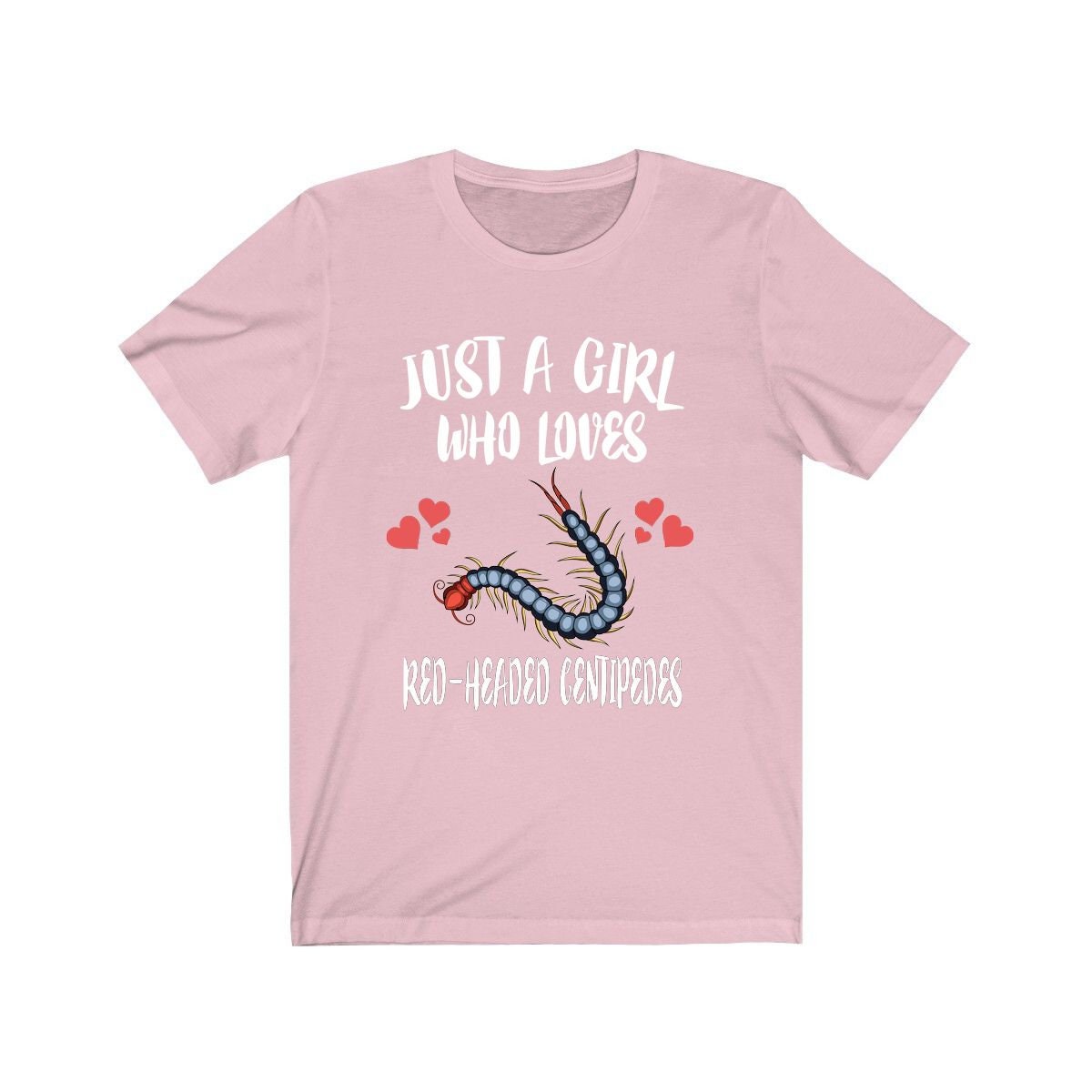 Just A Girl Who Loves Centipedes Animal Adult Toddler Infant Kids Gift T-Shirt Image 1
