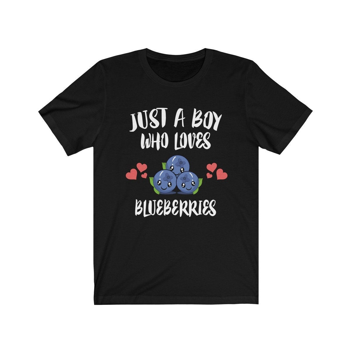 Just A Boy Who Loves Blueberries Shirt, Fruit Vegan Shirt, Blueberry Shirt, Blueberry Lover Shirt,  Adult Toddler Infant Kids Gift T-Shirt Image 4
