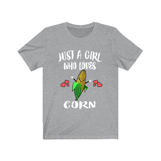 Just a girl who loves corn vegetable harvest lover tee