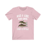 Just A Girl Who Loves Cory Catfish Shirt, Cory Catfish Lover, Aquarium Lover Shirt, Animal Toddler Infant Kids Gift T-Shirt Image 3
