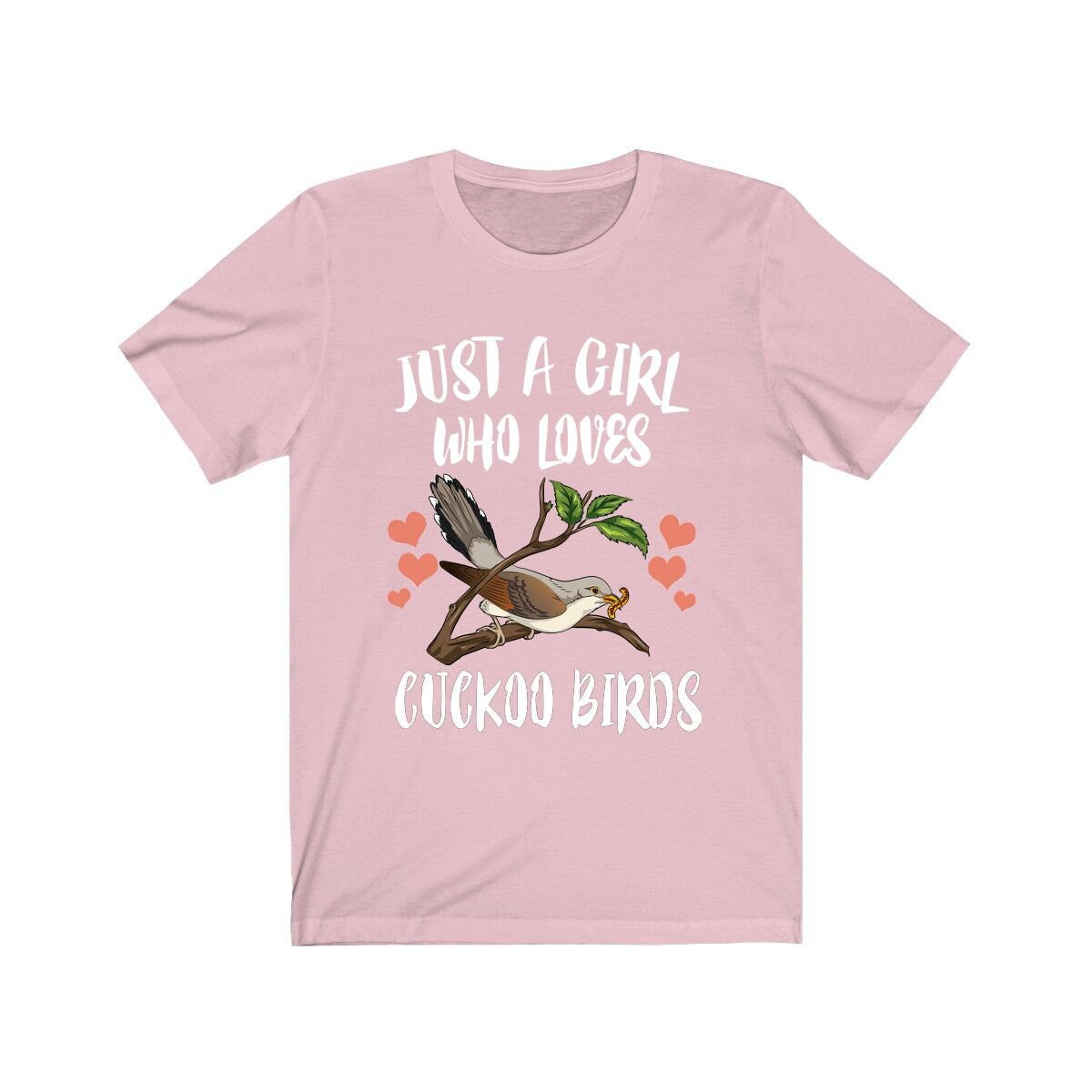 Just A Girl Who Loves Cuckoo Birds Shirt, Cuckoo Bird Shirt, Birding Gift, Birding Shirt, Cuckoo Bird Lover Animal Toddler Kids Gift T-Shirt Image 2