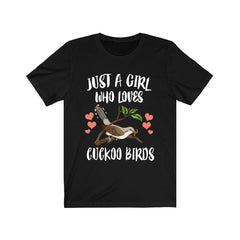 Just A Girl Who Loves Cuckoo Birds Shirt - cuckoo print design