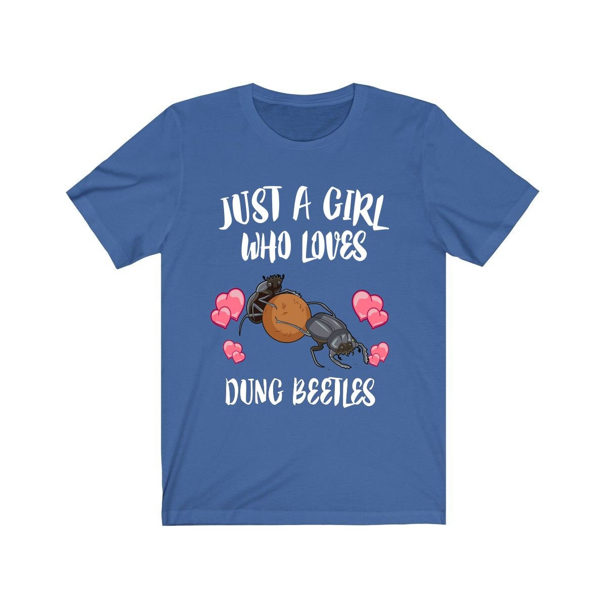 Just A Girl Who Loves Dung Beetles Shirt, Insect Lover Shirt, Dung Beetle Shirt, Adult Toddler Infant Kids Gift T-Shirt Image 1