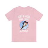 Just A Girl Who Loves Swallows Birds Shirt, Swallow Lover Shirt, Birding Gift, Bird Lover Shirt,  Adult Toddler Kids Gift T-Shirt Image 3