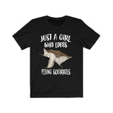 Just A Girl Who Loves Flying Squirrels Shirt, Flying Squirrel Lover Gift, Animal Lover Adult Toddler Infant Kids Gift T-Shirt Image 1