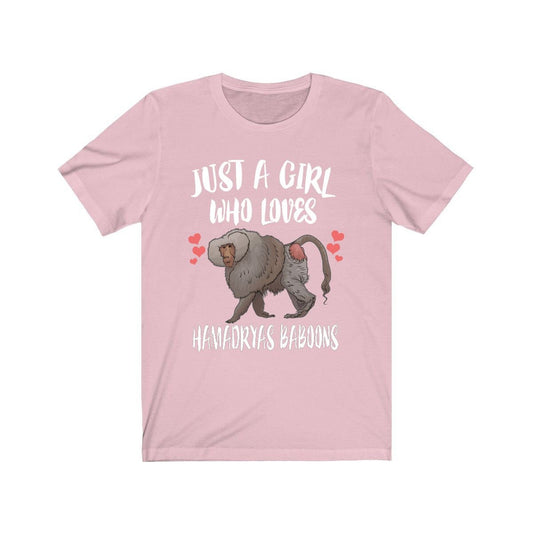 Baboon Lover T-Shirt for Girls - baboon print design