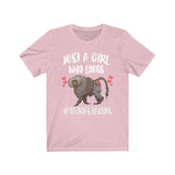 Just A Girl Who Loves Hamadryas Baboons Shirt, Baboon Lover Shirt, Baboon Gift, Animal Lover Adult Toddler Infant Kids Gift T-Shirt Image 2
