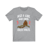 Just A Girl Who Loves Howler Monkeys, Monkey Lover Shirt, Animal Lover Adult Toddler Infant Kids Gift T-Shirt Image 1