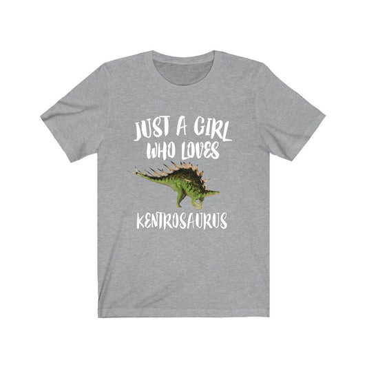 Just A Girl Who Loves Kentrosaurus Shirt - Kentrosaurus print design