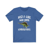 Just A Girl Who Loves Kentrosaurus Dinosaur Shirt, Kentrosaurus Gift, Dinosaur Lover, Animal Lover Adult Toddler Infant Kids Gift T-Shirt Image 4
