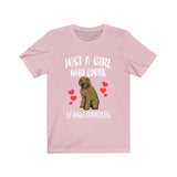 Just A Girl Who Loves Labradoodles Shirt, Dog Owner Gift, Labradoodle Shirt, Animal Lover Adult Toddler Infant Kids Gift T-Shirt Image 3
