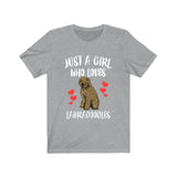 Just A Girl Who Loves Labradoodles Shirt, Dog Owner Gift, Labradoodle Shirt, Animal Lover Adult Toddler Infant Kids Gift T-Shirt Image 2