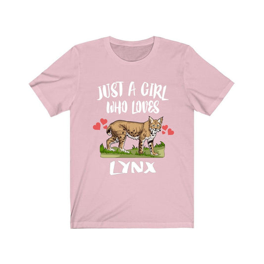Just A Girl Who Loves Lynx Shirt - lynx print design