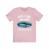 Just A Girl Who Loves Pigmy Right Whales Animal Lover Adult Toddler Infant Kids Gift T-Shirt Image 2