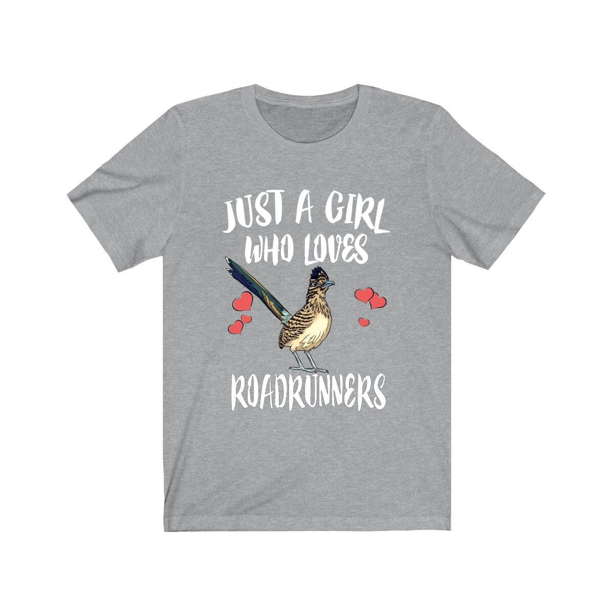 Just A Girl Who Loves Roadrunners Shirt, Roadrunner Shirt, Bird Birding Animal Lover Adult Toddler Infant Kids Gift T-Shirt Image 3