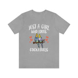 Just A Girl Who Loves Cockatiels Birds Shirt, Cockatiel Lover Shirt, Cockatiel Gift, Parrot Shirt,  Adult Kids Animal T-Shirt Image 2