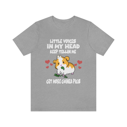 Little Voices Get More Guinea Pigs Shirt - guinea pig print design