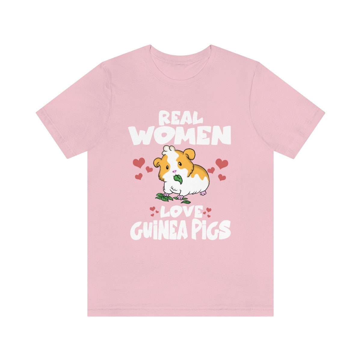Real Women Love Guinea Pigs Shirt, Guinea Pig Owner Shirt, Guinea Pig Lover Gift, Guinea Pig Shirt, Animal Adult Kids T-Shirt Image 4