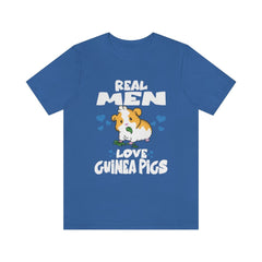 Real Men Love Guinea Pigs Shirt - guinea pig print design