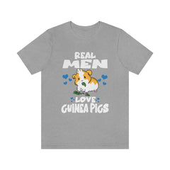 Real Men Love Guinea Pigs Shirt - guinea pig print design