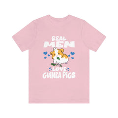 Real Men Love Guinea Pigs Shirt - guinea pig print design