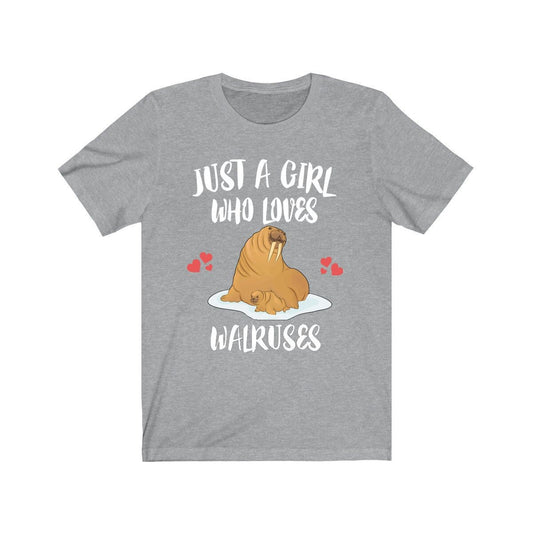 Just A Girl Who Loves Walruses Shirt - walrus print design