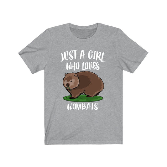 Just A Girl Who Loves Wombats Shirt - wombat print design