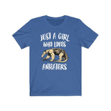 Just A Girl Who Loves Anteaters Shirt, Anteater Lover Gift, Anteater Shirt, Anteater Gift, Animal Lover Adult Toddler Kids Gift T-Shirt Image 4