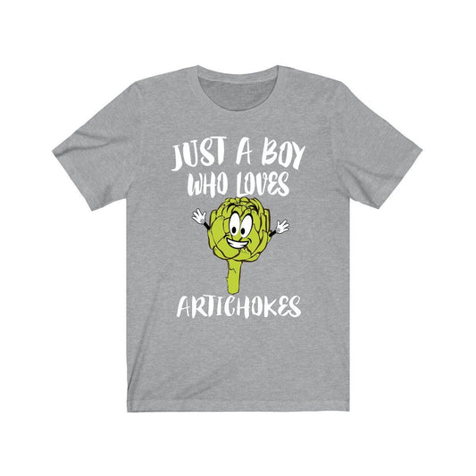 Just A Boy Who Loves Artichokes Vegetable Shirt - artichoke print design