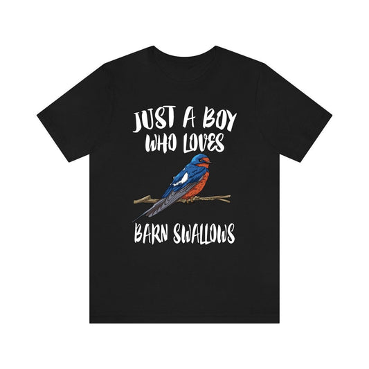 Just A Boy Who Loves Barn Swallows Shirt - barn swallow print design