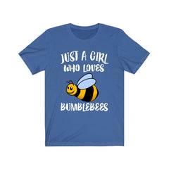 Just A Girl Who Loves Bumblebees Shirt - bumblebee print design