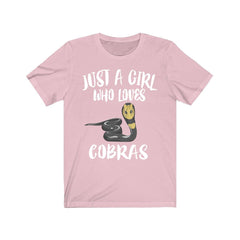 Cobra Snake Lover Girl T-Shirt - cobra snake print design