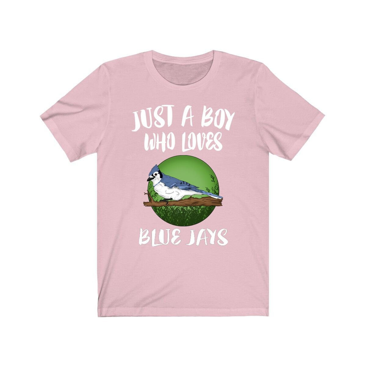 Just A Boy Who Loves Blue Jays Shirt, Blue Jay Lover Shirt, Birding Shirt, Bird Lover Gift, Animal Adult Toddler Kids T-Shirt Image 4