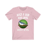 Just A Boy Who Loves Blue Jays Shirt, Blue Jay Lover Shirt, Birding Shirt, Bird Lover Gift, Animal Adult Toddler Kids T-Shirt Image 4