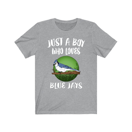 Just A Boy Who Loves Blue Jays Shirt - Blue Jay print design