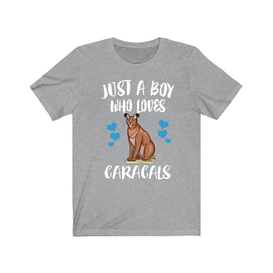 Just A Boy Who Loves Caracals Shirt - caracal print design