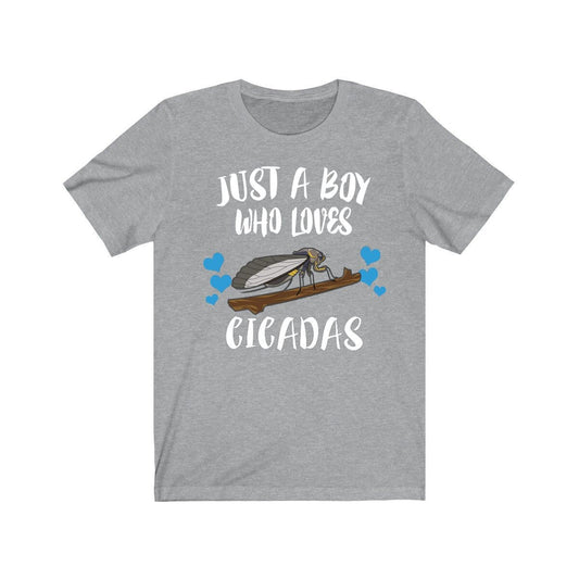 Just A Boy Who Loves Cicadas Shirt - cicada print design