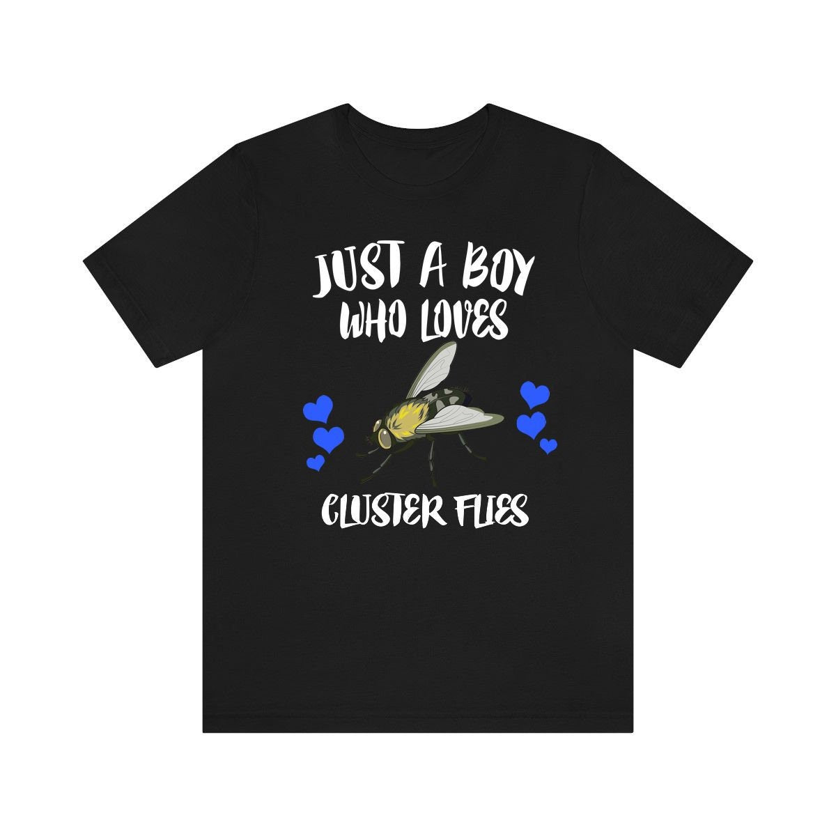 Just A Boy Who Loves Cluster Flies Shirt, Fly Lover Shirt, Fly Shirt, Insect Lover Gift, Animal Adult Kids T-Shirt Image 3