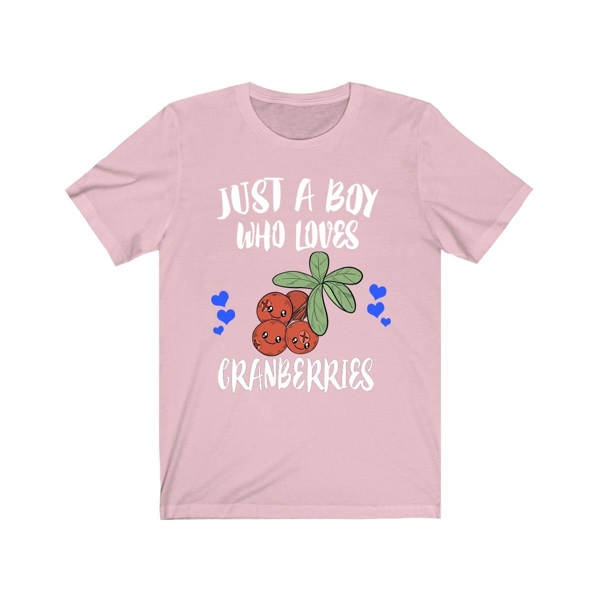 Just A Boy Who Loves Cranberries Shirt, Cranberry Lover Shirt, Fruit Shirt, Cranberry Lover Gift, Animal Adult Kids T-Shirt Image 4