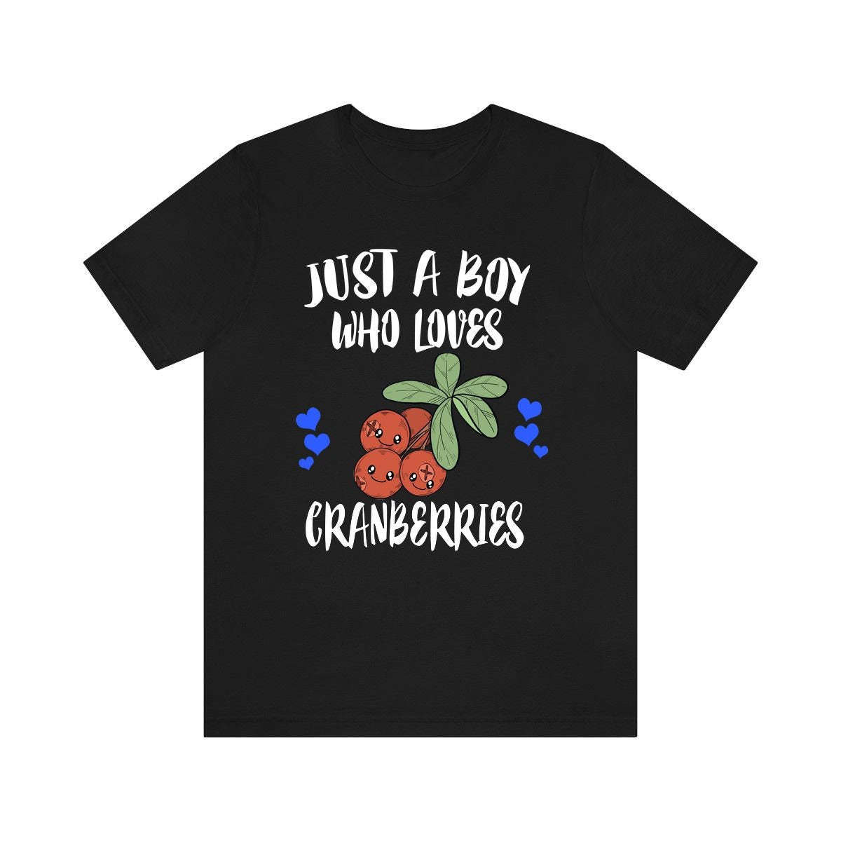 Just A Boy Who Loves Cranberries Shirt, Cranberry Lover Shirt, Fruit Shirt, Cranberry Lover Gift, Animal Adult Kids T-Shirt Image 1