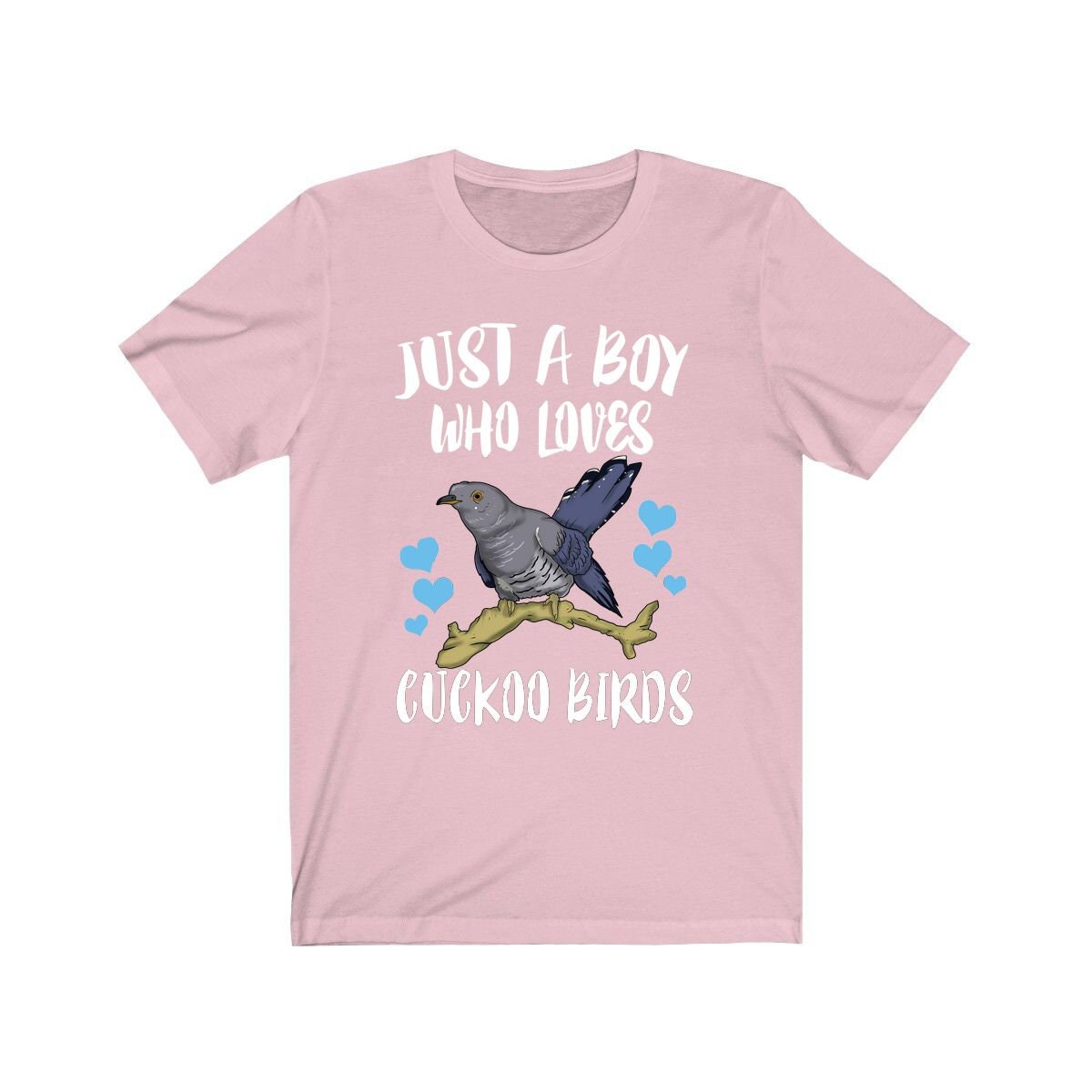 Just A Boy Who Loves Cuckoo Birds  Shirt, Bird Lover Shirt, Cuckoo Bird Shirt, Bird Lover Gift, Animal Adult Kids T-Shirt Image 4