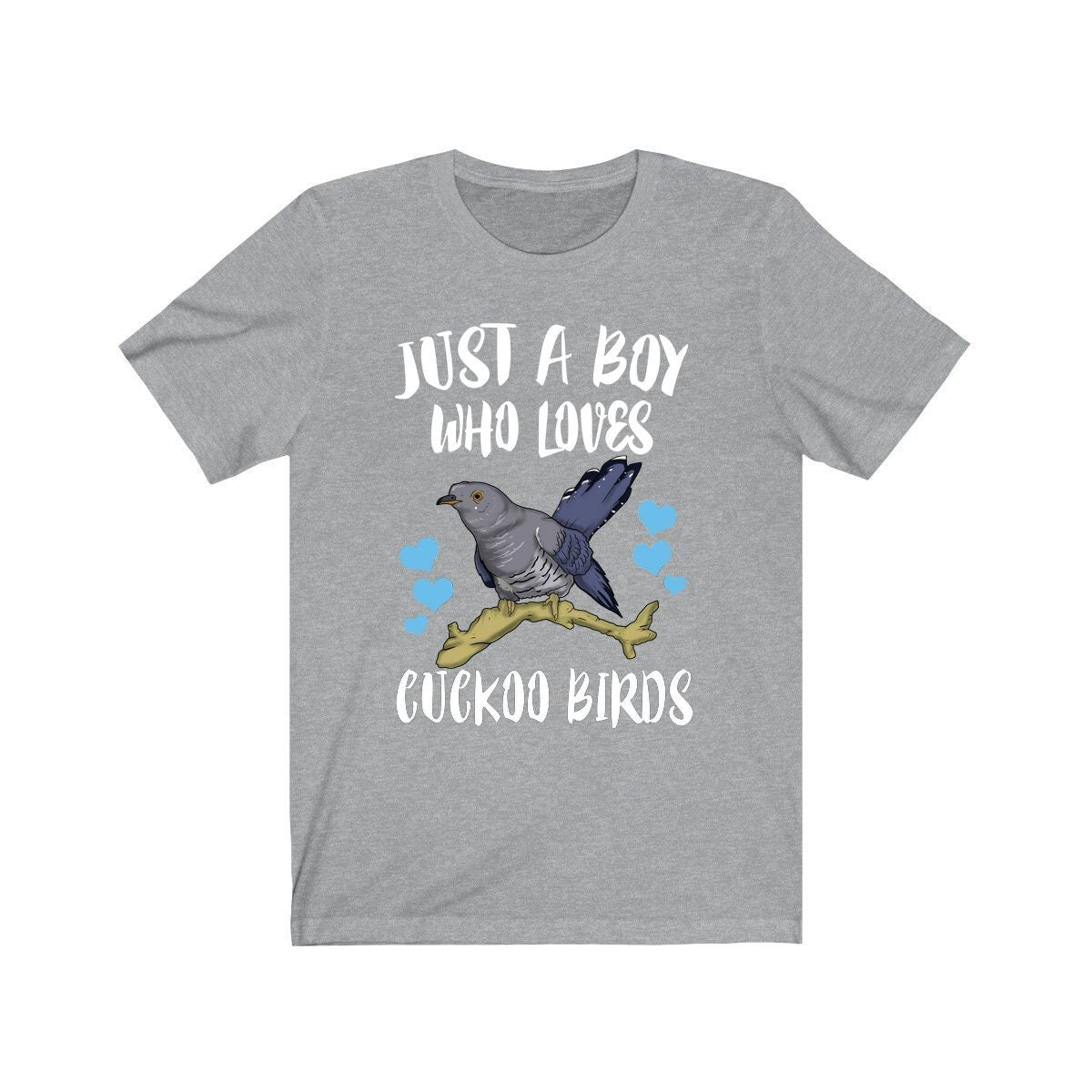 Just A Boy Who Loves Cuckoo Birds  Shirt, Bird Lover Shirt, Cuckoo Bird Shirt, Bird Lover Gift, Animal Adult Kids T-Shirt Image 2