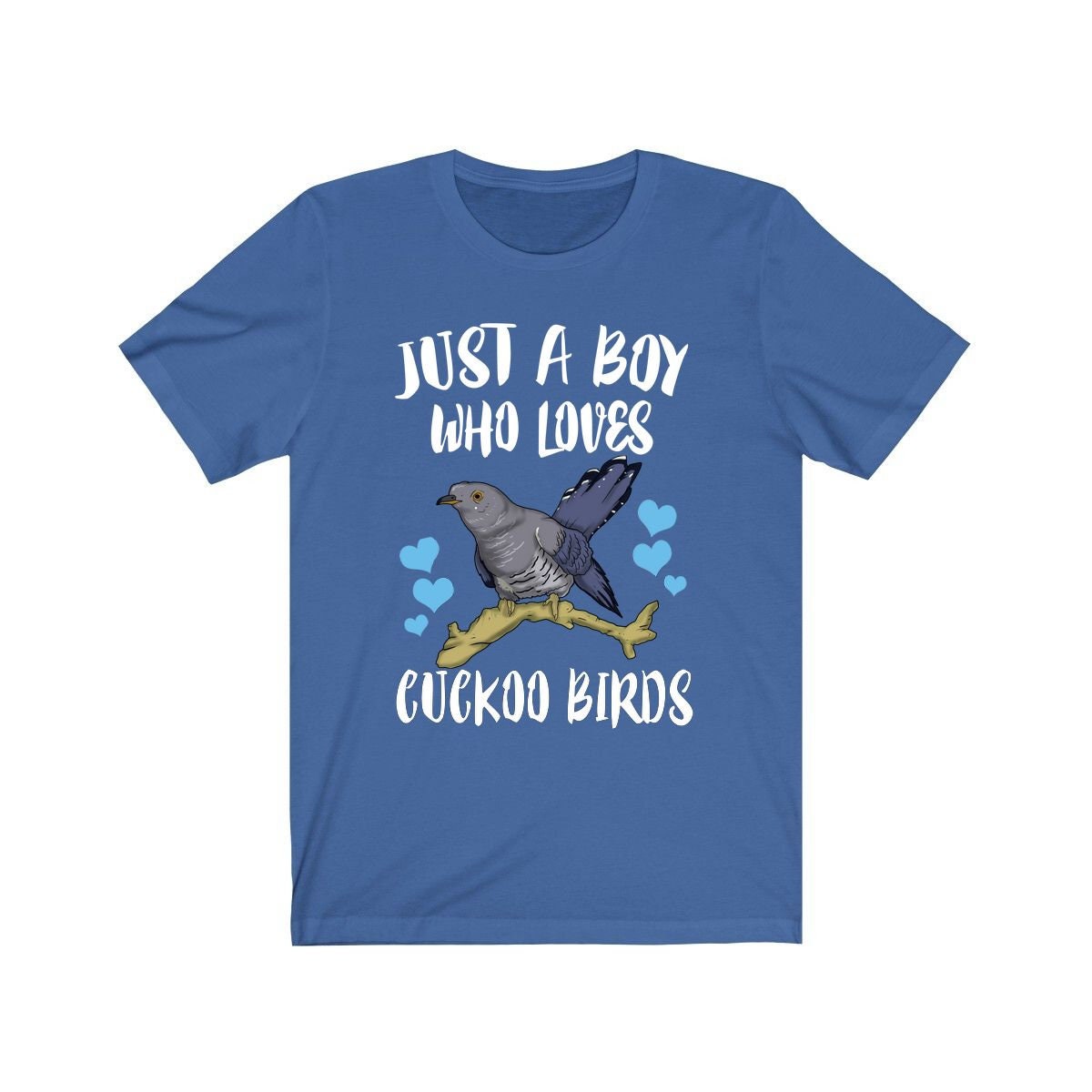 Just A Boy Who Loves Cuckoo Birds  Shirt, Bird Lover Shirt, Cuckoo Bird Shirt, Bird Lover Gift, Animal Adult Kids T-Shirt Image 3