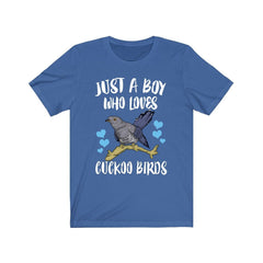 Just a boy who loves cuckoo birds brood parasite woodland tee