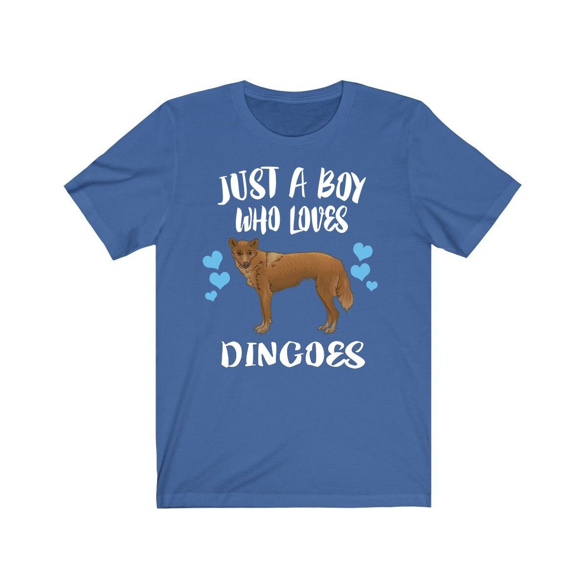 Just A Boy Who Loves Dingoes Dogs Shirt, Dog Lover Shirt, Dingo Shirt, Dingo Gift, Animal Adult Kids T-Shirt Image 3