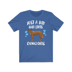 Just A Boy Who Loves Dingoes Shirt - dingo print design