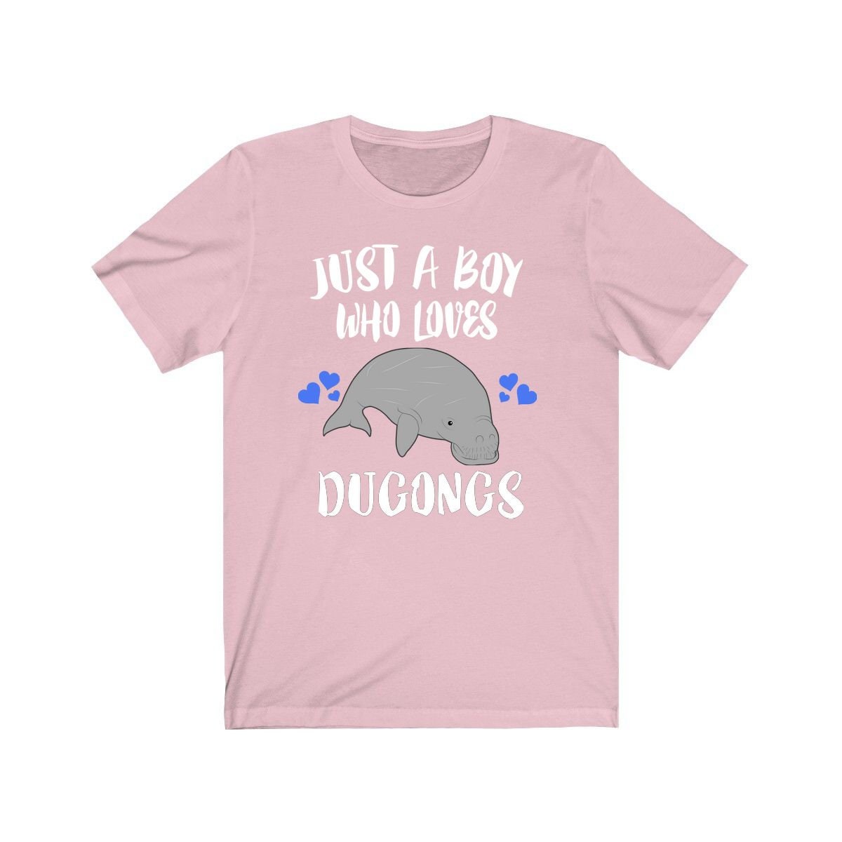 Just A Boy Who Loves Dugongs Shirt, Dugong Lover Shirt, Dugong Shirt, Dugong Gift, Animal Adult Kids T-Shirt Image 4