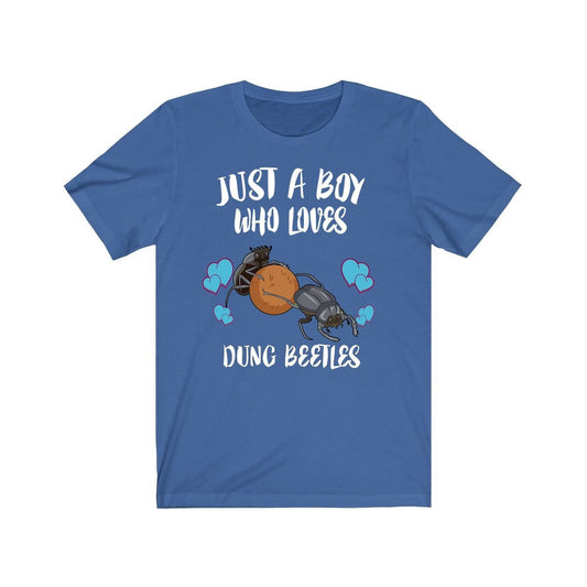 Just A Boy Who Loves Dung Beetles Shirt - dung beetle print design
