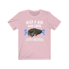 Just a boy who loves giant anteaters South American mammal tee