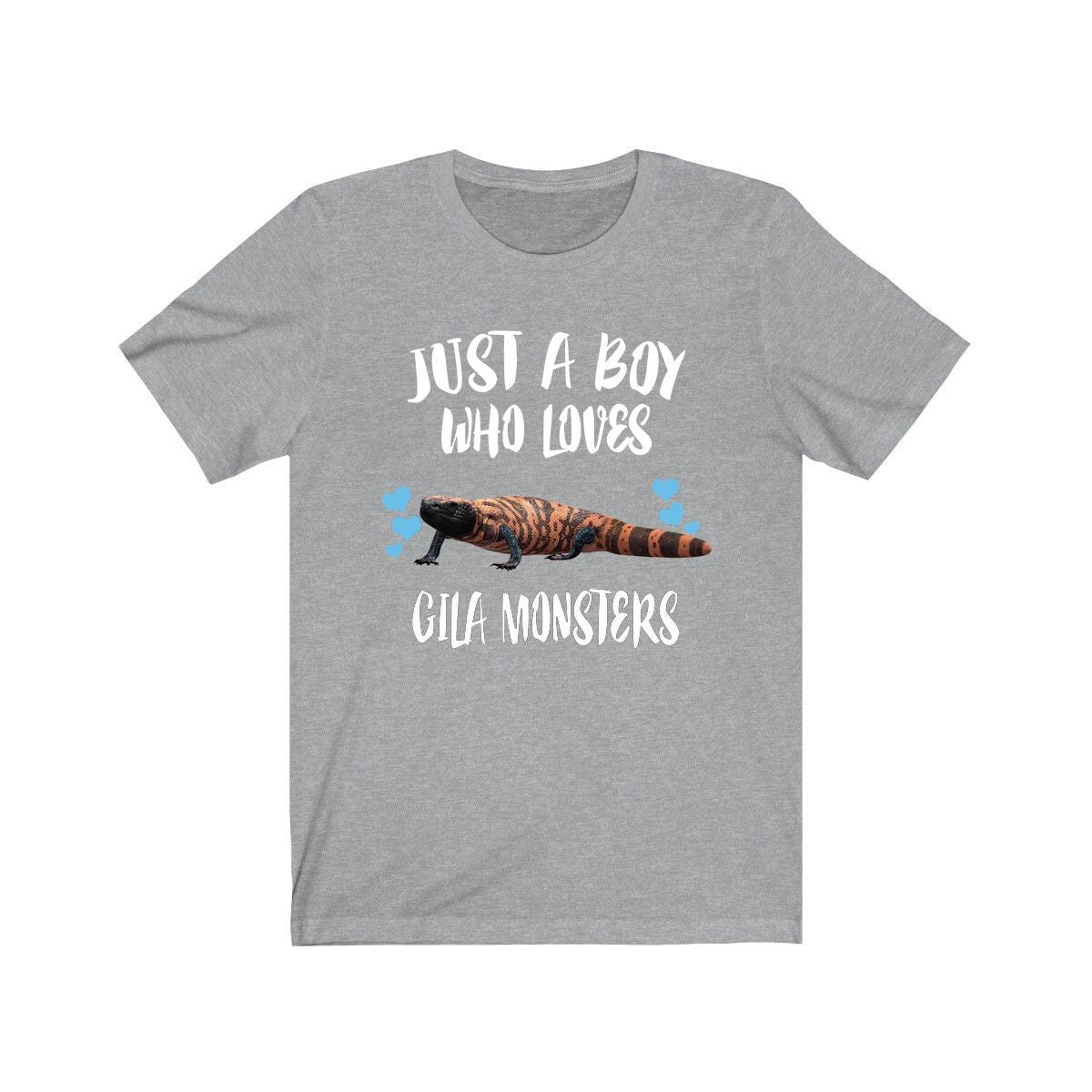 Just A Boy Who Loves Gila Monster Shirt, Lizard Lover Shirt, Lizard Shirt, Lizard Gift, Animal Adult Kids T-Shirt Image 2